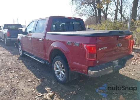 2015 Ford F-150 Lariat from USA, damaged, VIN 1FTEW1EG4FFC13426